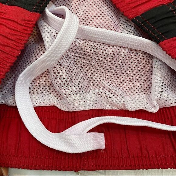 New with tags Men’s Open Trails Red and Black Lined Swim Trunks Size XL‎ - Picture 9 of 9